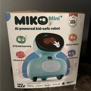 Mikoh Mini+ AI Powered Kid-Safe Robot - Blue